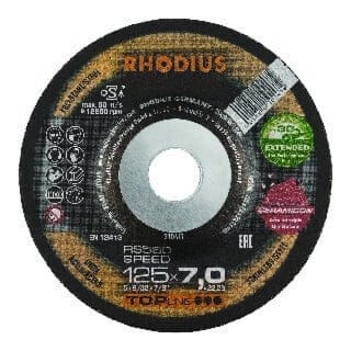 RHODIUS Schruppscheibe RS 580 SPEED EXTENDED 230 x 7,0 x 22,23 mm