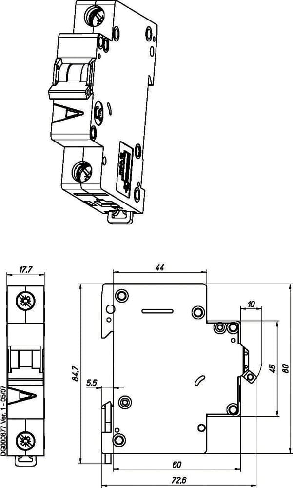 Eaton Leitungsschutzschalter B 2A, 1p FAZ-B2/1