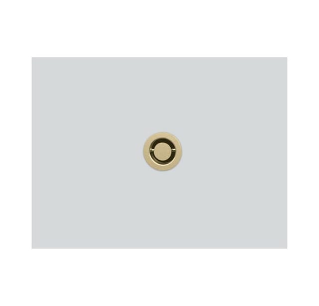 V&B Abdeckkappe Profi 40x40mm, für Überlauf, Gold