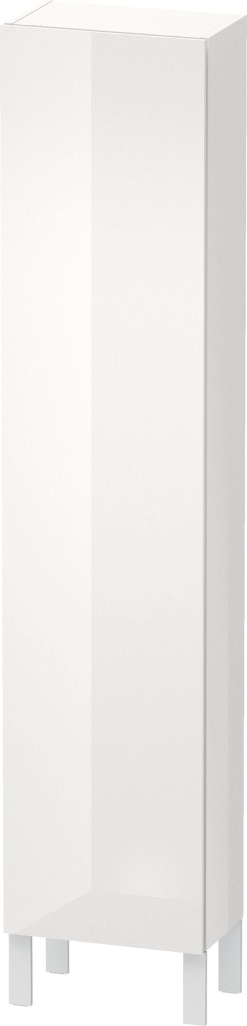 Duravit Hochschrank L-Cube 40x24,3x176cm, Tür re, weiß Hochglanz