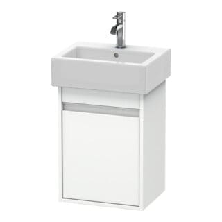 Duravit Waschtischunterschrank Ketho 40x32x55cm, wandhängend, Tür rechts, weiß matt