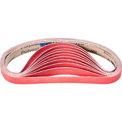 PFERD TOOLS Keramikkorn Schleifband BA 20x520mm CO-COOL120 für Edelstahl-Schliff mit Bandschleifer