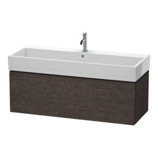 Duravit Waschtischunterschrank L-Cube 118,4x 45,9cm, E d geb., 1 Ausz., wandhängend