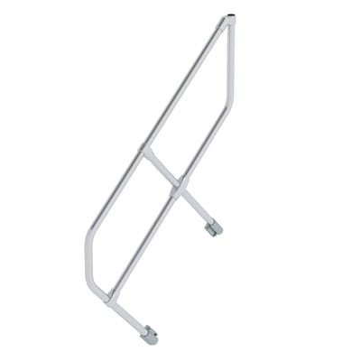 MUNK zweiter Handlauf Aluminium-Treppe 45° 4 Stufen
