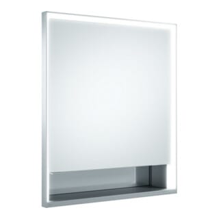 Keuco Spanplattenschraube kurze Tür Royal Lumos 65x73x13cm, An L, WE, Spiegel-Hz., m Abl