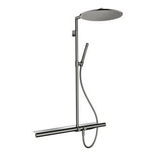 hansgrohe Showerpipe Axor m TH 800, Kopfbrause 350mm, 1j, pol. bla vc