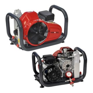 Aerotec Hochdruck-/Atemluftkompressor ATLANTIC P 100/1 - 225 bar
