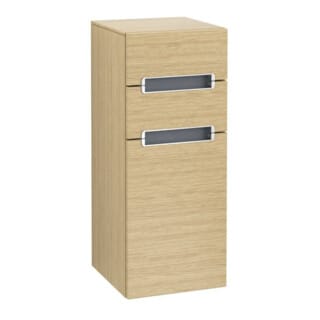 V&B Seitenschrank Subway 2.0 35,6x85,7cm, R, Gr cr, gr, Nord oak