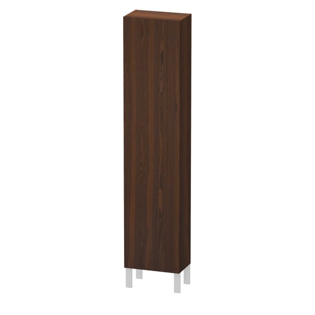 Duravit Hochschrank L-Cube 40x24,3x176cm, Tür re, Nussb gebürstet