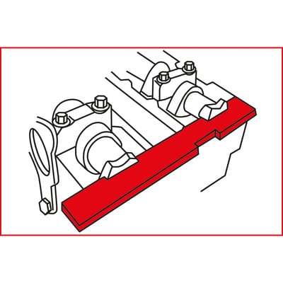 KS Tools Ford / Volvo - Motoreinstell-Werkzeug-Satz, 4-teilig für Ford