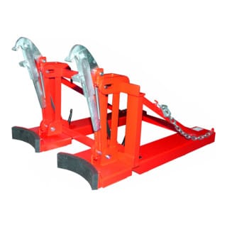 Bauer Südlohn Fasslifter RS-II/D 91, lackiert, Feuerrot