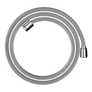 hansgrohe Textilbrauseschlauch 1600mm, Mut. 1x kon., 1x zyl, chrom