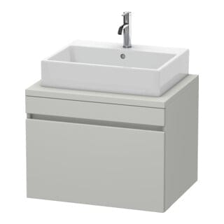 Duravit Waschtischunterschrank DuraStyle 70x54,8cm, betongr ma, f Kons, 1 Auszug