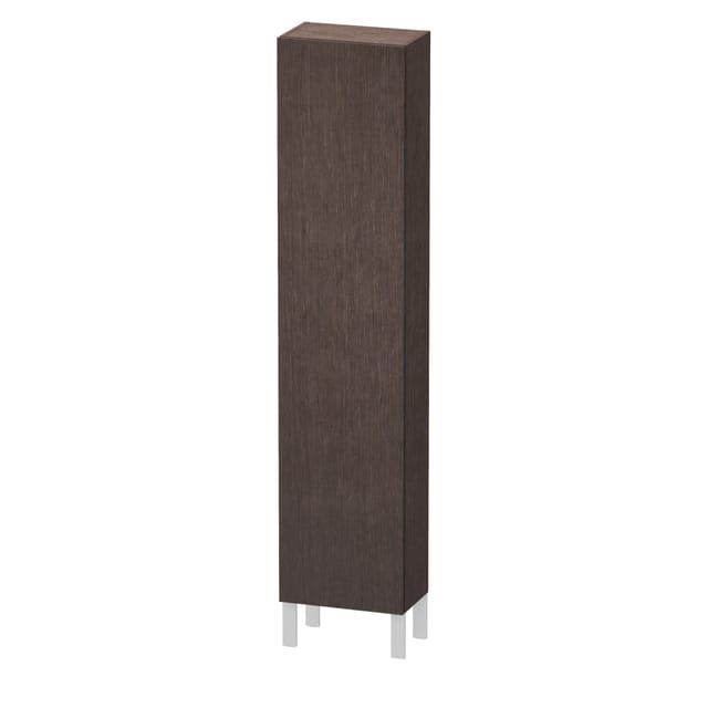 Duravit Hochschrank L-Cube 40x24,3x176cm, Tür re, Ei dkl. gebürstet