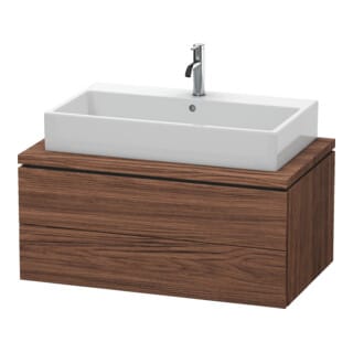 Duravit Waschtischunterschrank L-Cube 92x54,7cm, Nussb dkl., f Kons, 2 Schub.