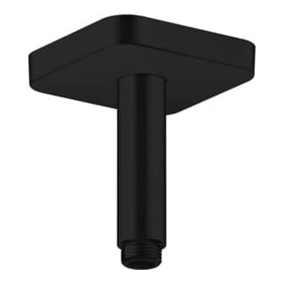hansgrohe Deckenanschluss softsquare Axor 100mm, mattschwarz, eckig