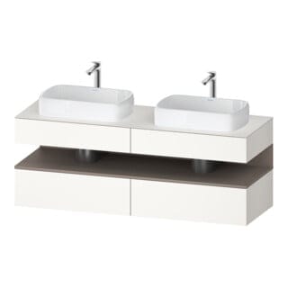 Duravit Waschtischunterschrank Qatego 160x55x60cm, ba m/we m, Pl, Beck. beids.