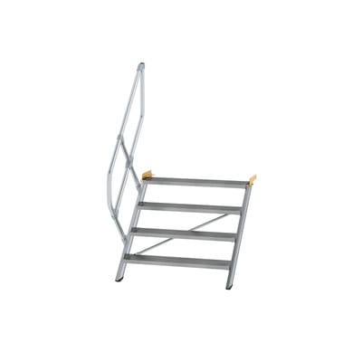 MUNK Aluminium-Treppe Stufen 45° 4 Stufen