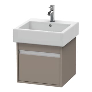 Duravit Waschtischunterschrank Ketho 45x44cm, bas. ma, 1 Auszug, wandhängend