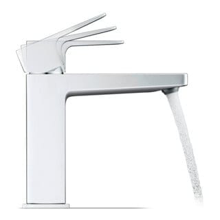 Duravit Waschtisch-Einhebelmischer M Manhattan Ausl. 129mm, o. Zugst.Abl.Gar., chrom