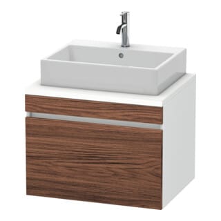 Duravit Waschtischunterschrank DuraStyle 70x54,8cm, N dk/we ma, f Kons, 1 Ausz.