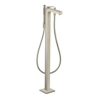 hansgrohe Wannen-Einhebelmischer Axor Citterio A 200mm, bodensteh., m Hebel, brush. ni.