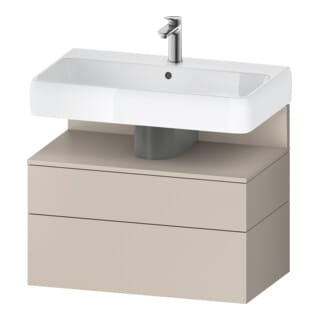 Duravit Waschtischunterschrank Qatego 79x47x59cm, T ma, 1 Schubkast., 1 Ausz.