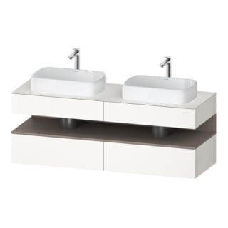 Duravit Waschtischunterschrank Qatego 160x55x60cm, ba m/we m, Pl, B bs, B