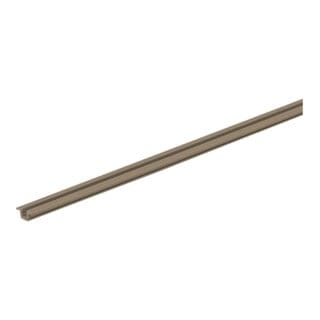 Hettich Lauf- und Führungsprofil unten, 4000mm, 30kg SlideLine 55 70961, d.braun