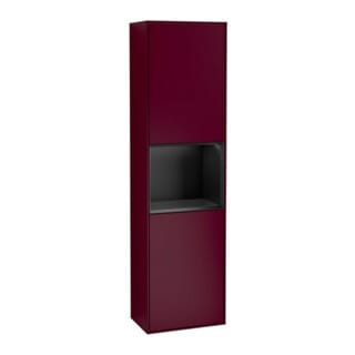 V&B Hochschrank Finion 41,8x151,6cm, li, Reg bla m Lac, Peo m