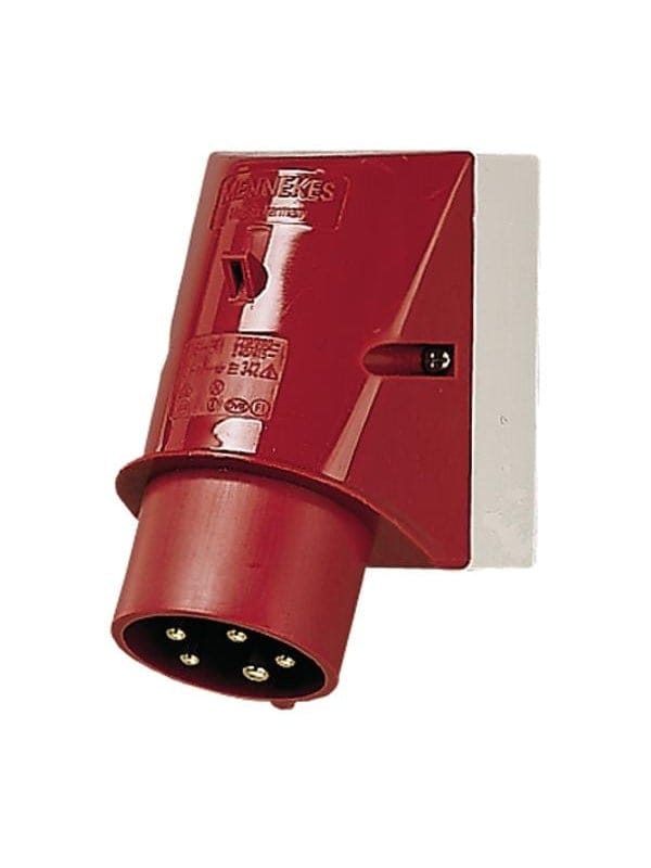 Mennekes Wandstecker 32A,5p,6h,400V,IP44 354