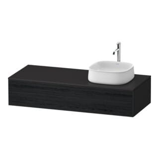 Duravit Waschtischunterschrank Zencha 130x55cm, B R, E schw/gra m, k Einr-Sys