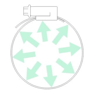 NORMACLAMP Schneckengewindeschelle TORRO,35-50mm,9mm W1