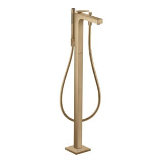 hansgrohe Wannen-Einhebelmischer Axor Citterio boden, m Hebel, Rautens, brush. bron