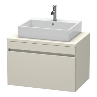 Duravit Waschtischunterschrank DuraStyle 80x54,8cm, taupe, für Konsole, 1 Auszug