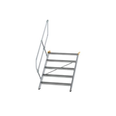 MUNK Aluminium-Treppe Stufen 45° 5 Stufen