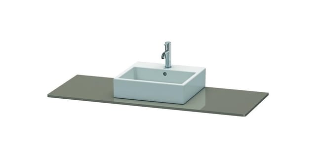 Duravit Konsole XSquare 140x55x1,6cm, m 1 AS, AS mit, f Gr hgl