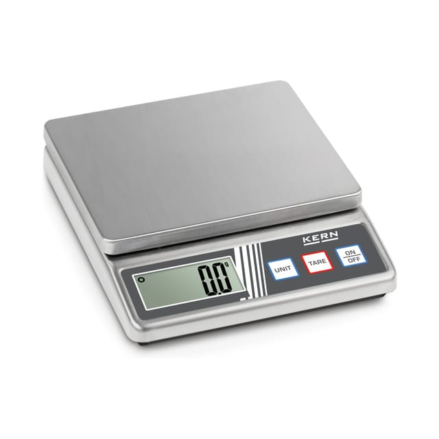 Kern Tischwaage FOB 500-1S+C kalibriert, Wägebereich 500 g, Ablesbarkeit 0,1 g