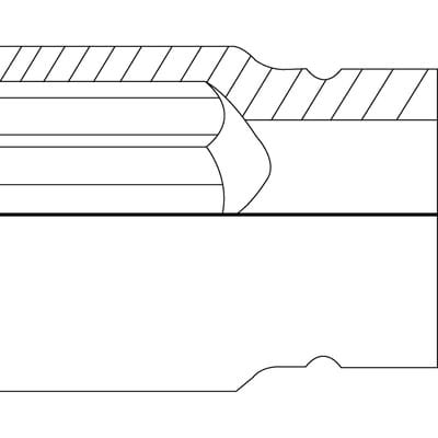 VIGOR Innenvierkant Antrieb 12,5 = 1/2 Zoll Kraft-Steckschlüssel-Einsatz, kurz, (Doppel-6kt.) V4477 Vierkant hohl 12,5 mm (1/2 Zoll) Außen-Sechskant Profil 32 Gesamtlänge: 50 mm