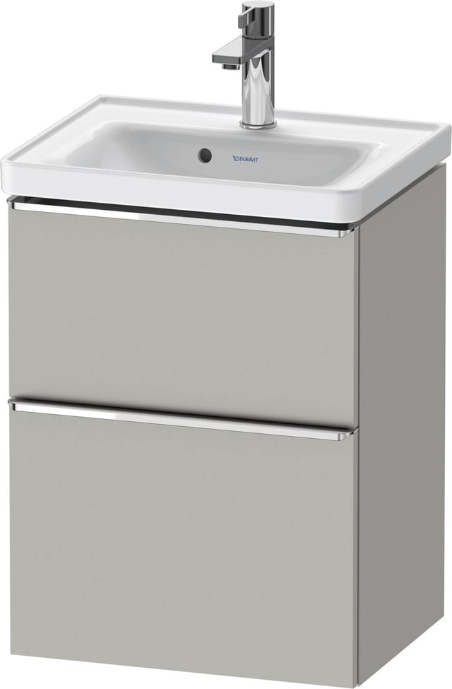 Duravit Waschtischunterschrank D-Neo 48,4x37,2x62,5cm, 1 Kast, chr/Beton ma