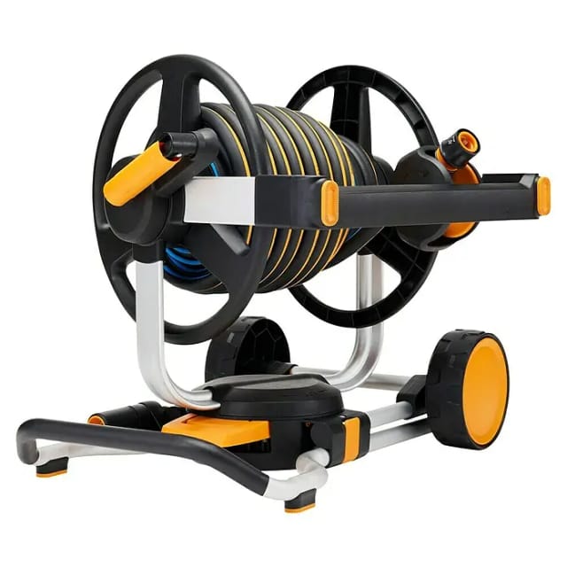 Fiskars Schlauchwagen Waterwheel XL manuell, All in Set
