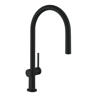 hansgrohe Spültisch-Einhebelmischer 210 Talis M54 m Ausz.-Ausl., 1jet, sBox, mattschwarz