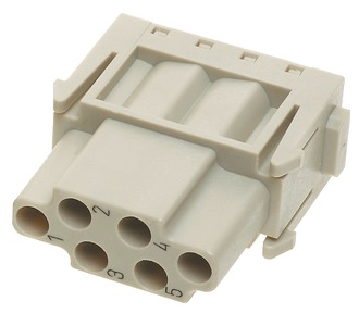 Harting Kontakteinsatz Crimp HanE-Modul Buchse 09140063101