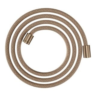 hansgrohe Textilbrauseschlauch 2000, Mut. beids. zyl, brushed red gold