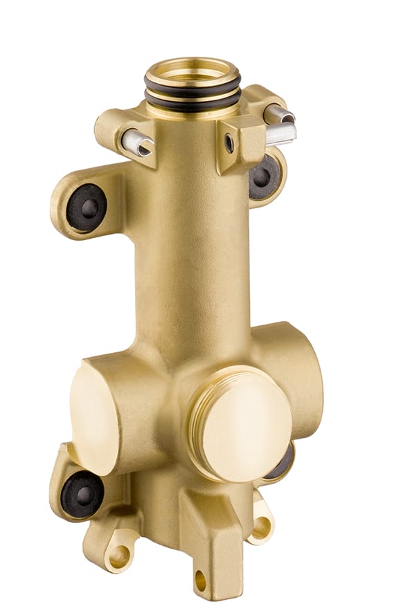 hansgrohe Grundkörper Axor Starck UP, für Ablage 120x120mm, Wasserführung