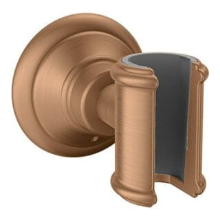 hansgrohe Brausehalter Axor Montreux fest. Haltep., Metall, brushed bronze