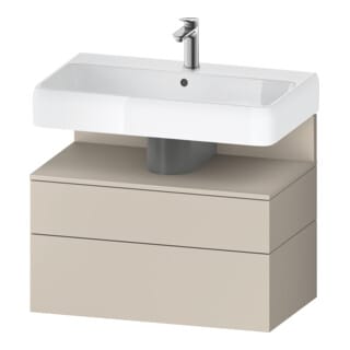 Duravit Waschtischunterschrank Qatego 79x47x59cm, T m, 1 Schubkast., 1 Ausz.