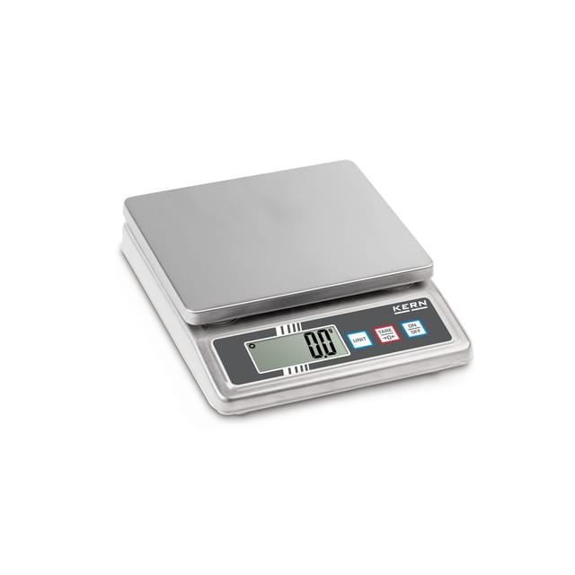 Kern Tischwaage FOB 5K-3NS, Wägebereich 5000 g, Ablesbarkeit 1 g