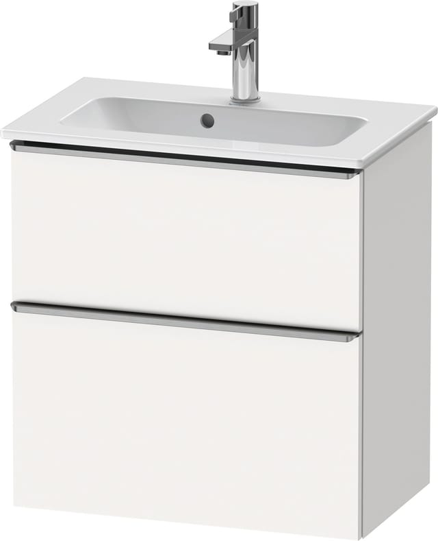 Duravit Waschtischunterschrank D-Neo Compact 61x37,2, ES geb/w m, 1 Kast, 1 A, wandhängend