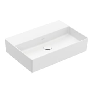 V&B Waschtisch Memento 2.0 60x42cm, o. Überlauf, stone white C-plus